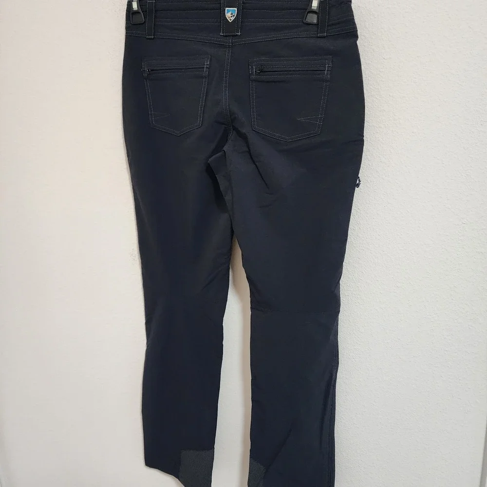 Kuhl Womens Pants‎ Black Zip Pockets Hiking Outdoor Size 8